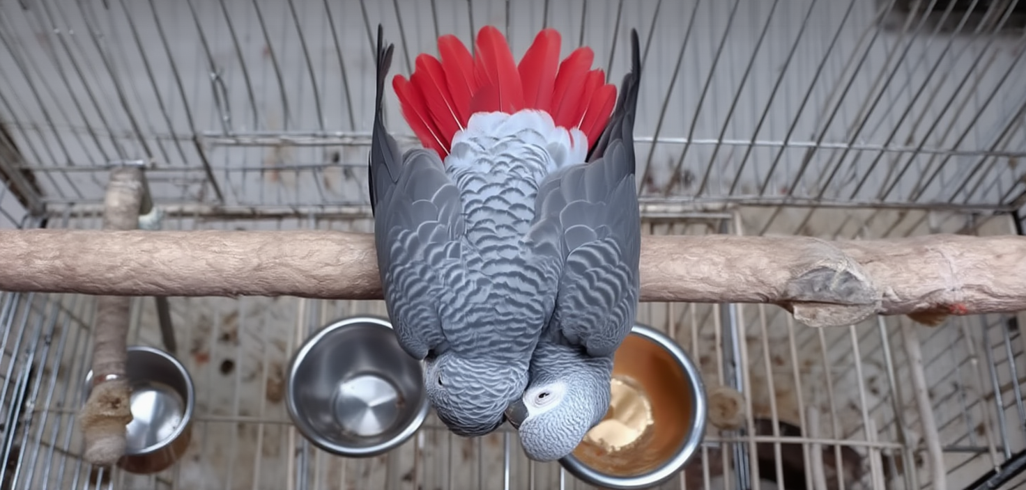 PROVEN BREEDING PAIR OF AFRICAN GREY - Image 3
